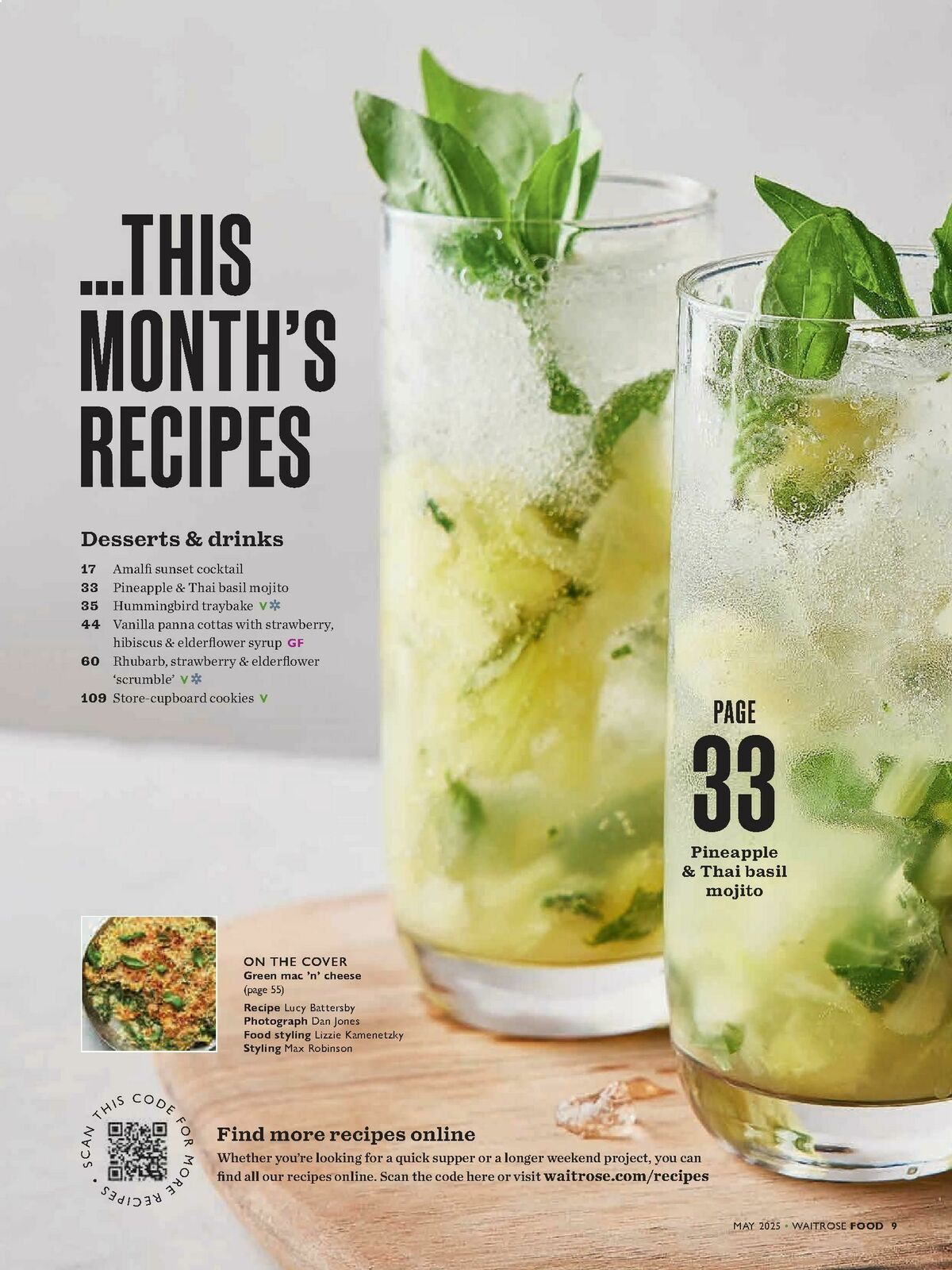 Waitrose Food Magazine May Offers from 1 May