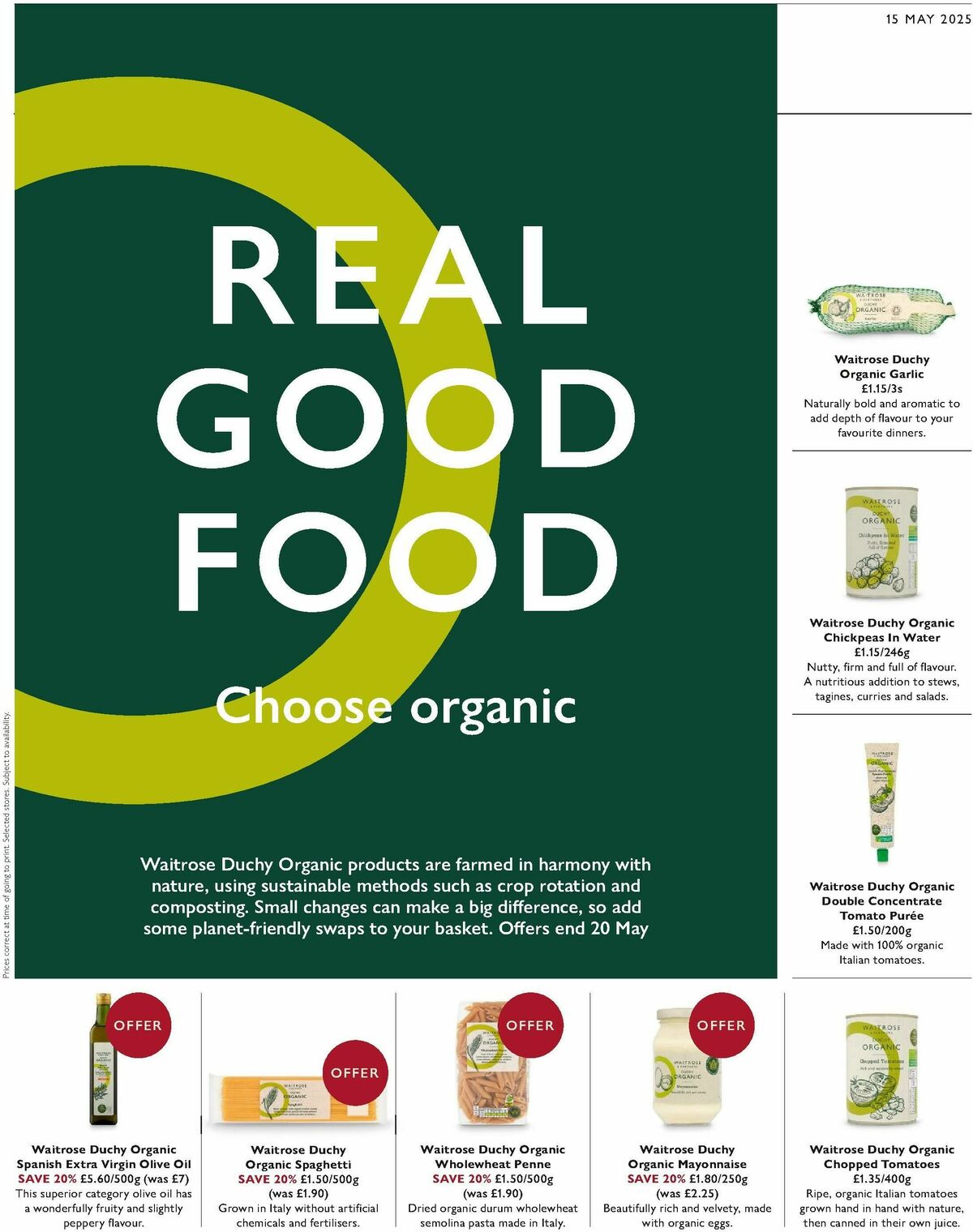 Waitrose Offers from 15 May