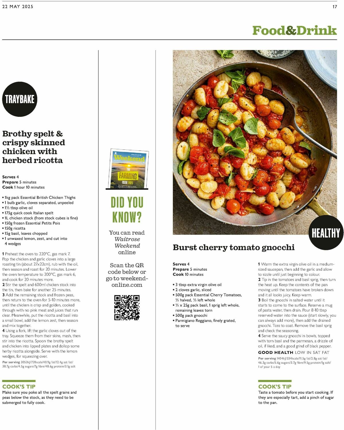 Waitrose Offers from 22 May