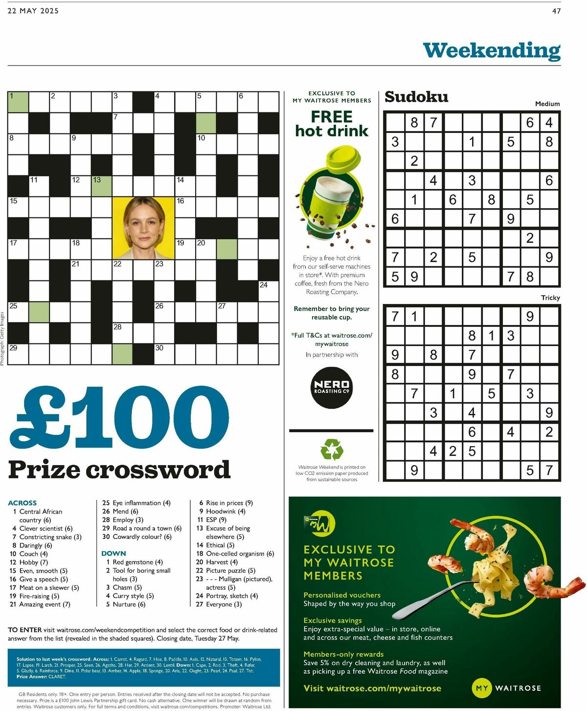 Waitrose Offers from 22 May