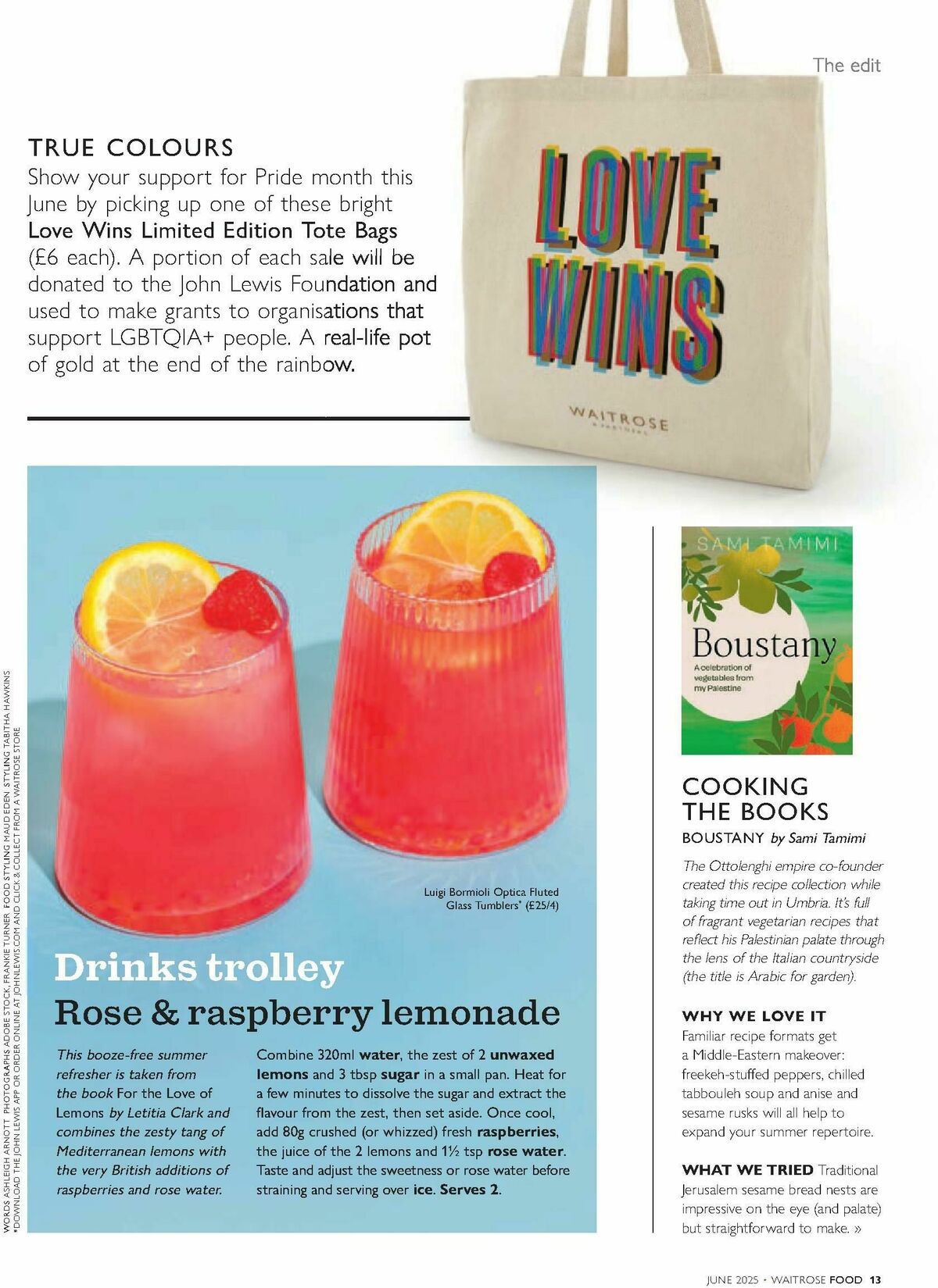 Waitrose Food Magazine June Offers from 1 June