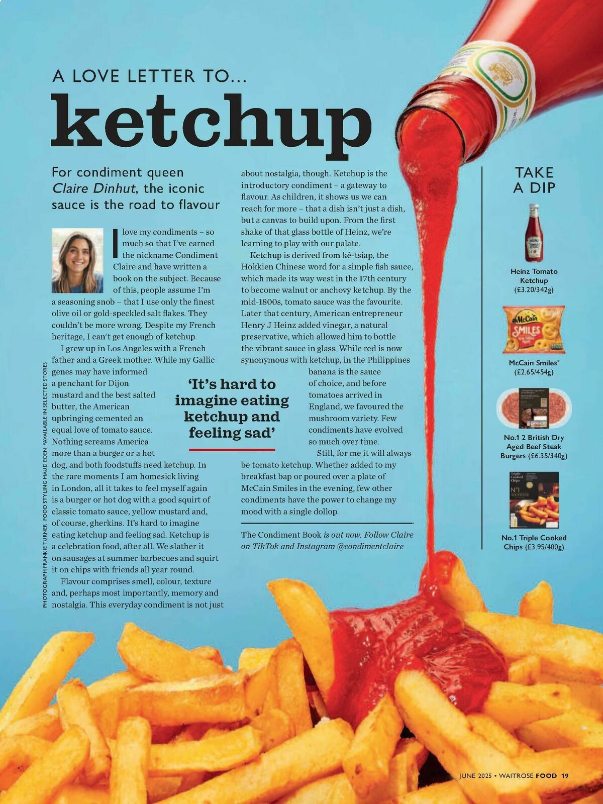 Waitrose Food Magazine June Offers from 1 June
