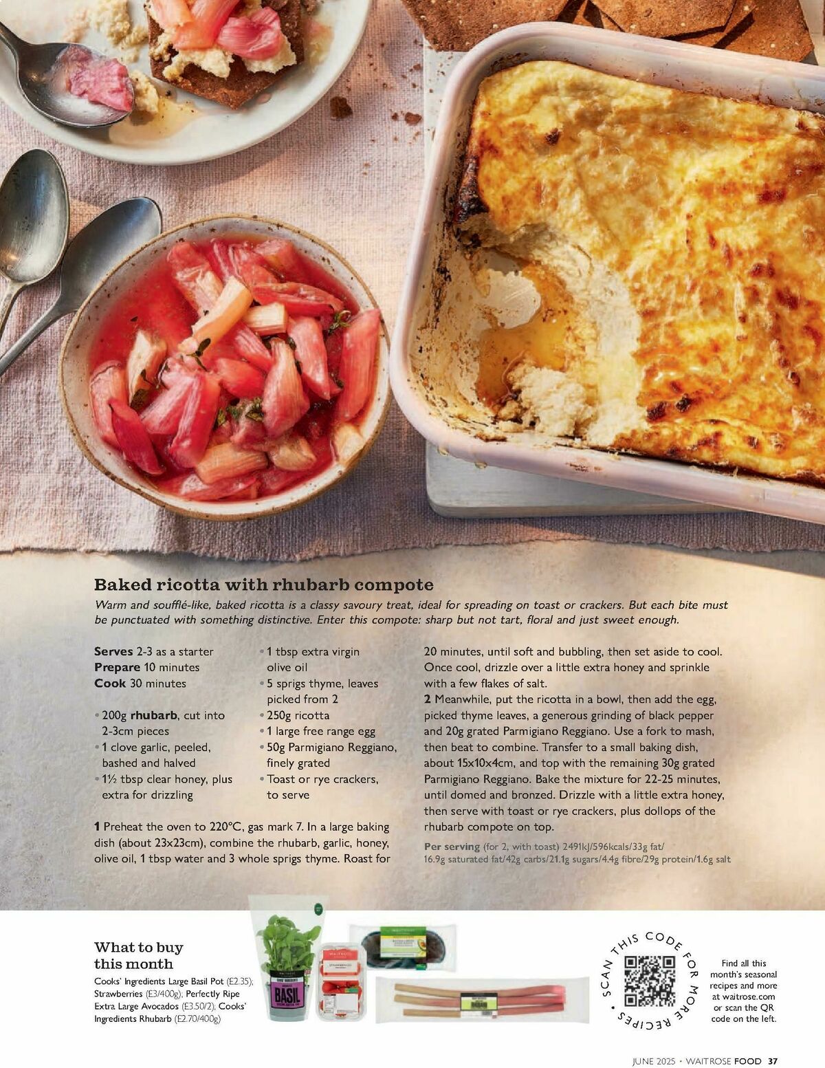 Waitrose Food Magazine June Offers from 1 June