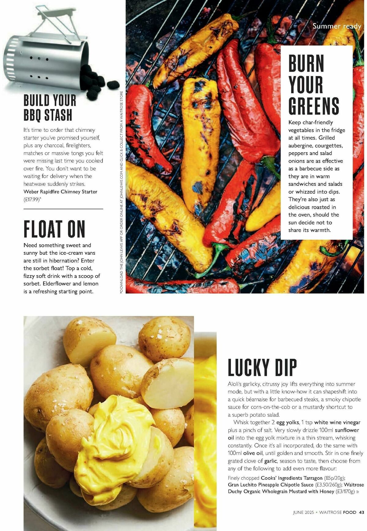 Waitrose Food Magazine June Offers from 1 June