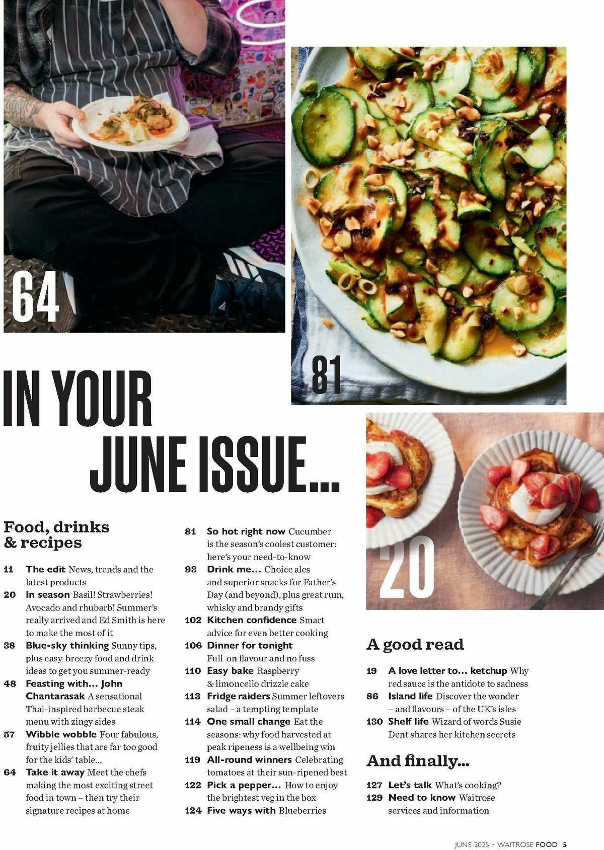 Waitrose Food Magazine June Offers from 1 June