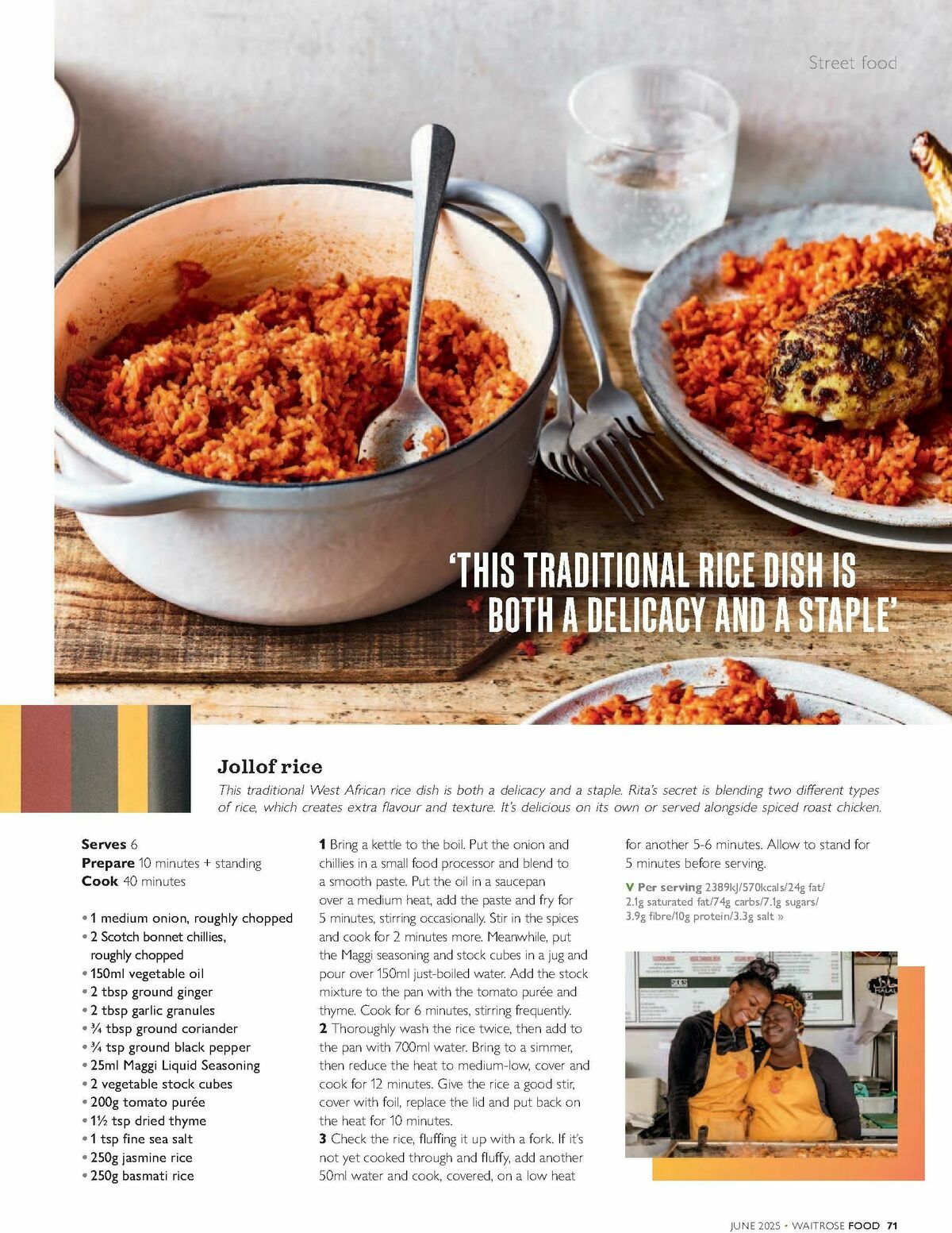 Waitrose Food Magazine June Offers from 1 June