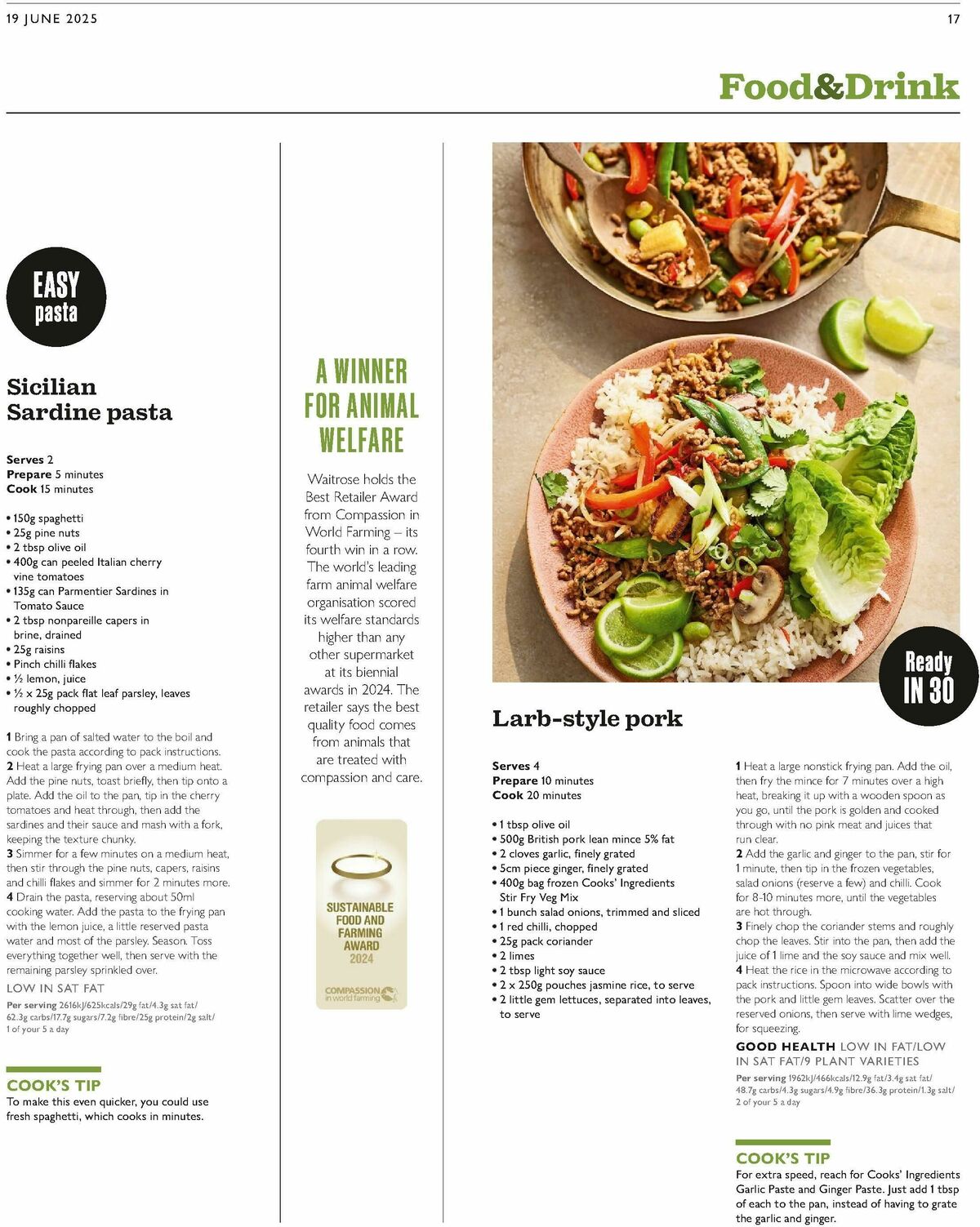 Waitrose Offers from 19 June