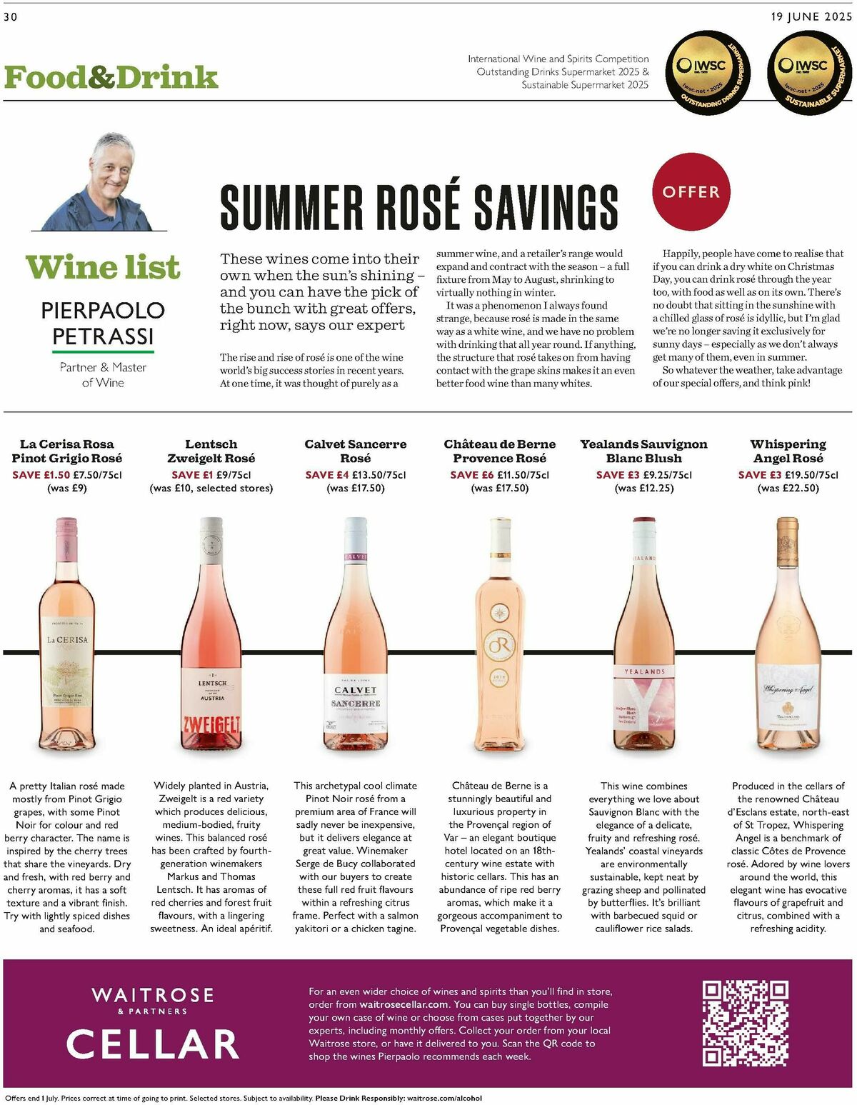 Waitrose Offers from 19 June