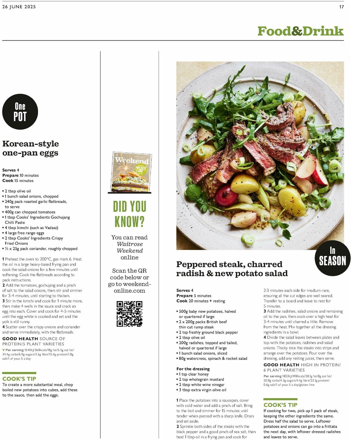 Waitrose Offers from 26 June