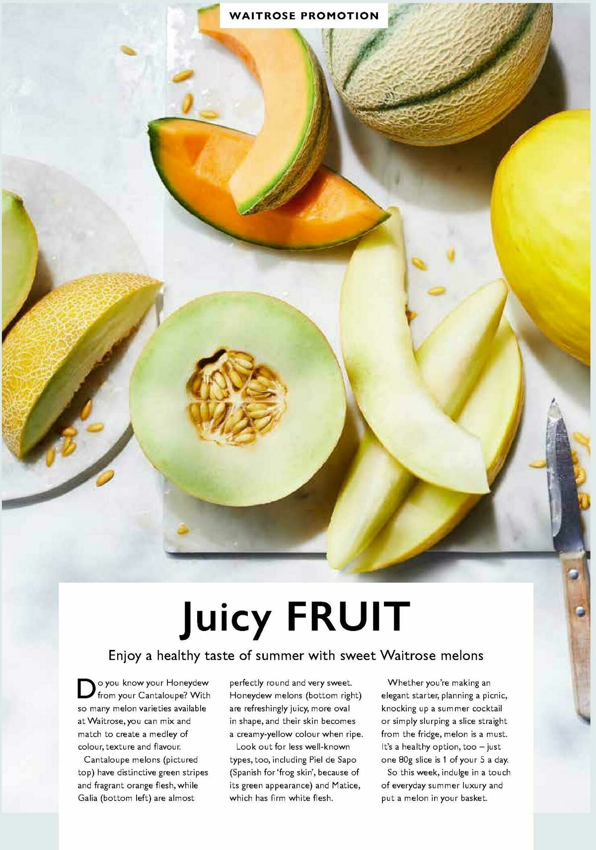 Waitrose Magazine July Offers from 1 July