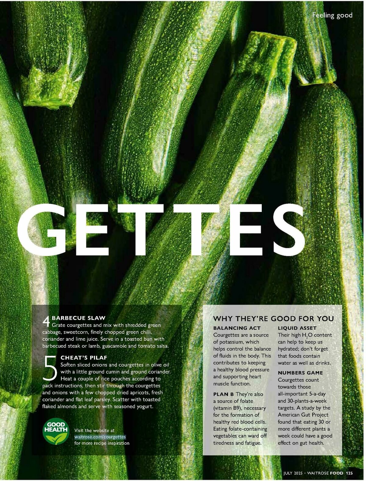 Waitrose Magazine July Offers from 1 July