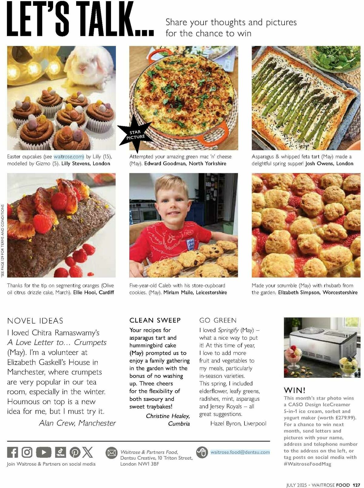 Waitrose Magazine July Offers from 1 July