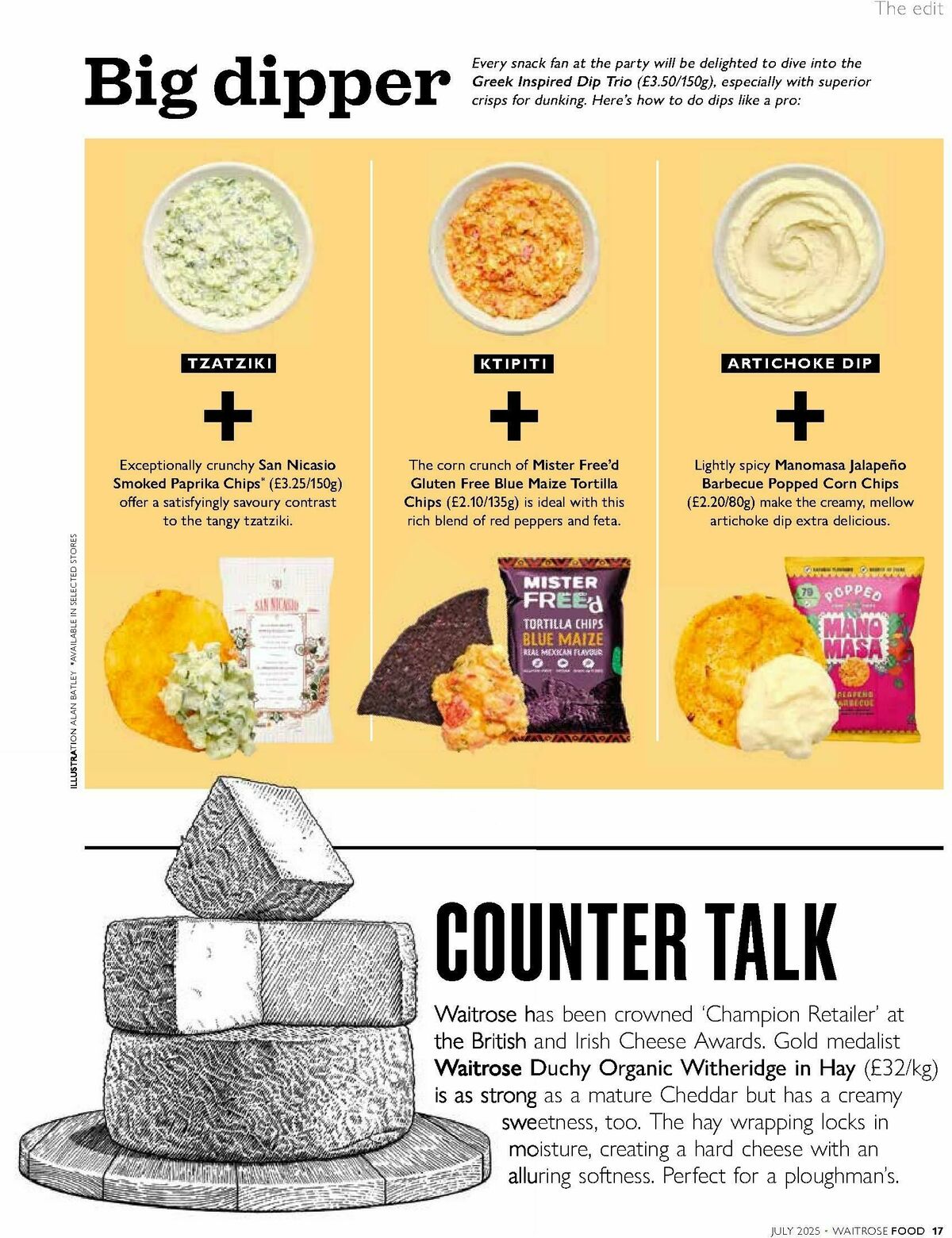 Waitrose Magazine July Offers from 1 July