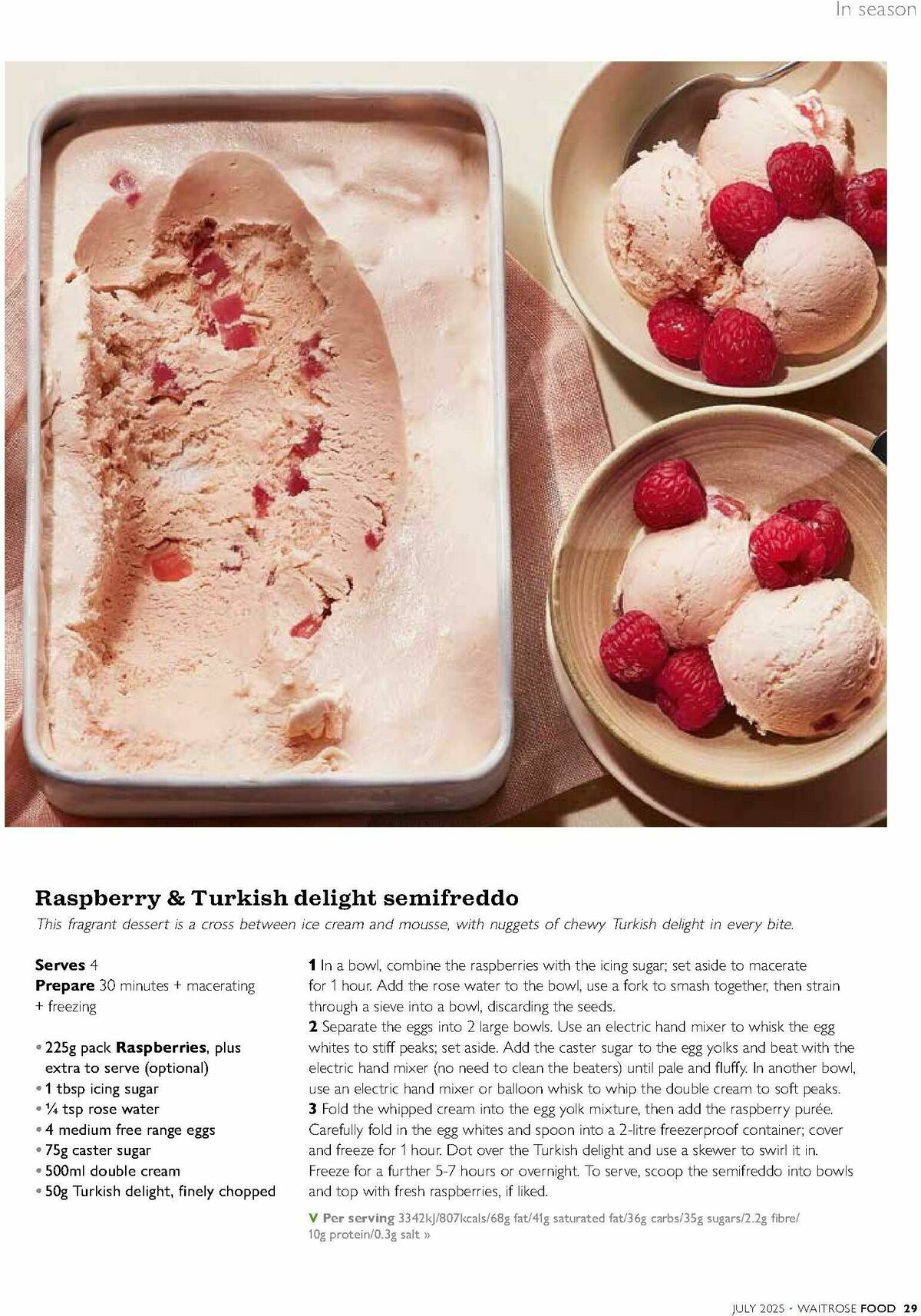 Waitrose Magazine July Offers from 1 July