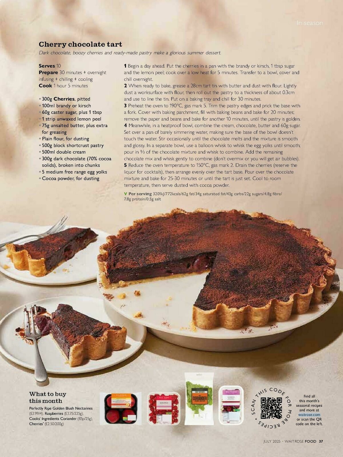 Waitrose Magazine July Offers from 1 July