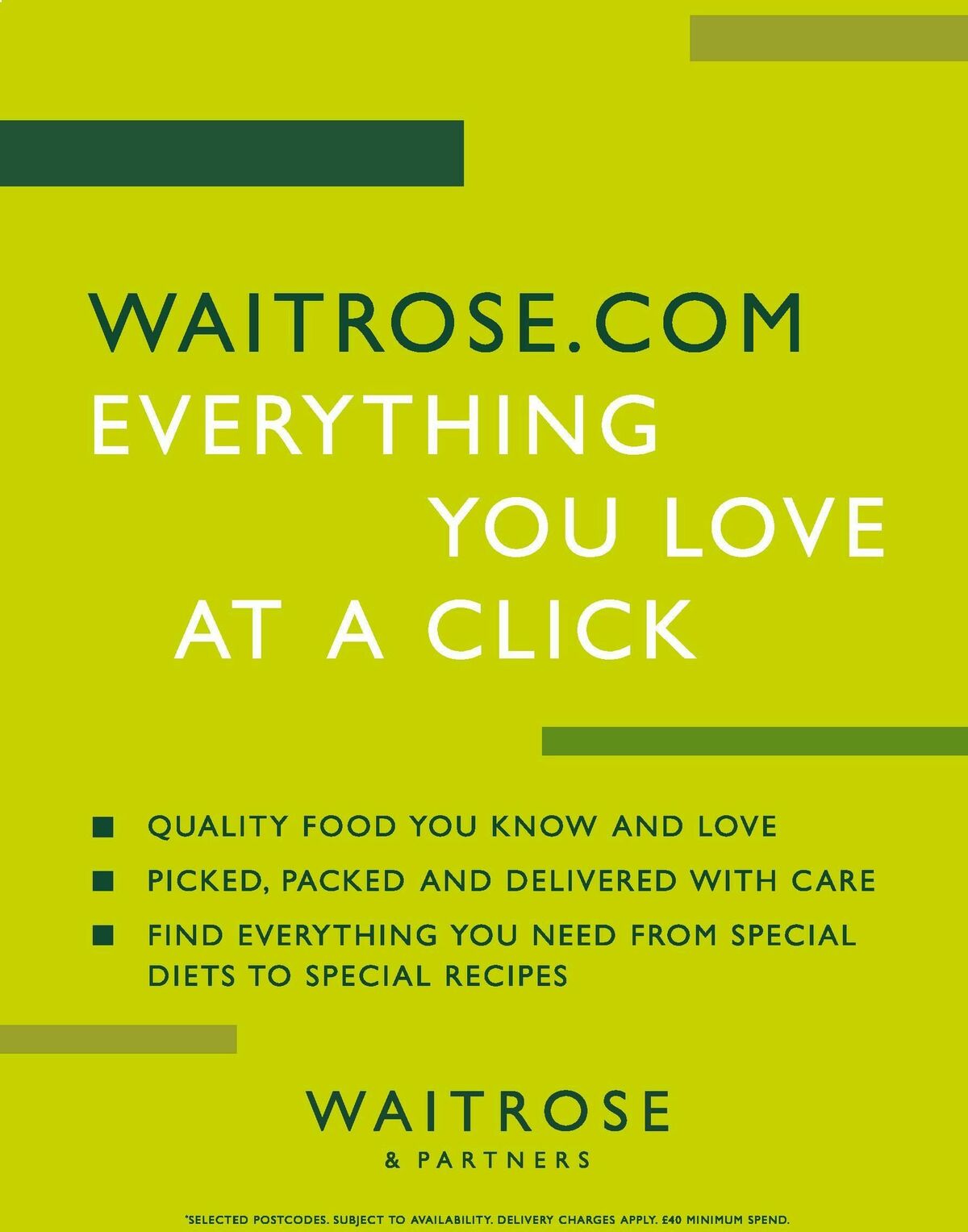 Waitrose Magazine July Offers from 1 July