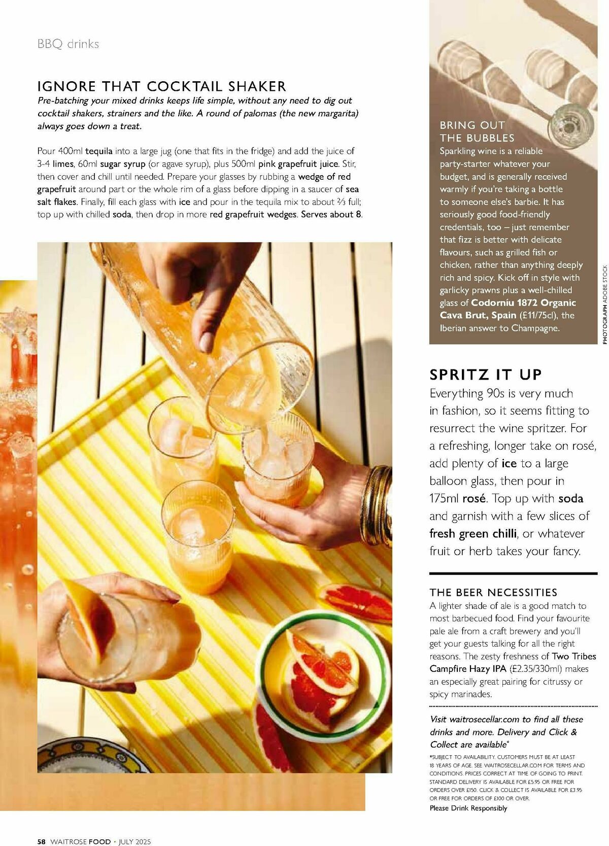 Waitrose Magazine July Offers from 1 July