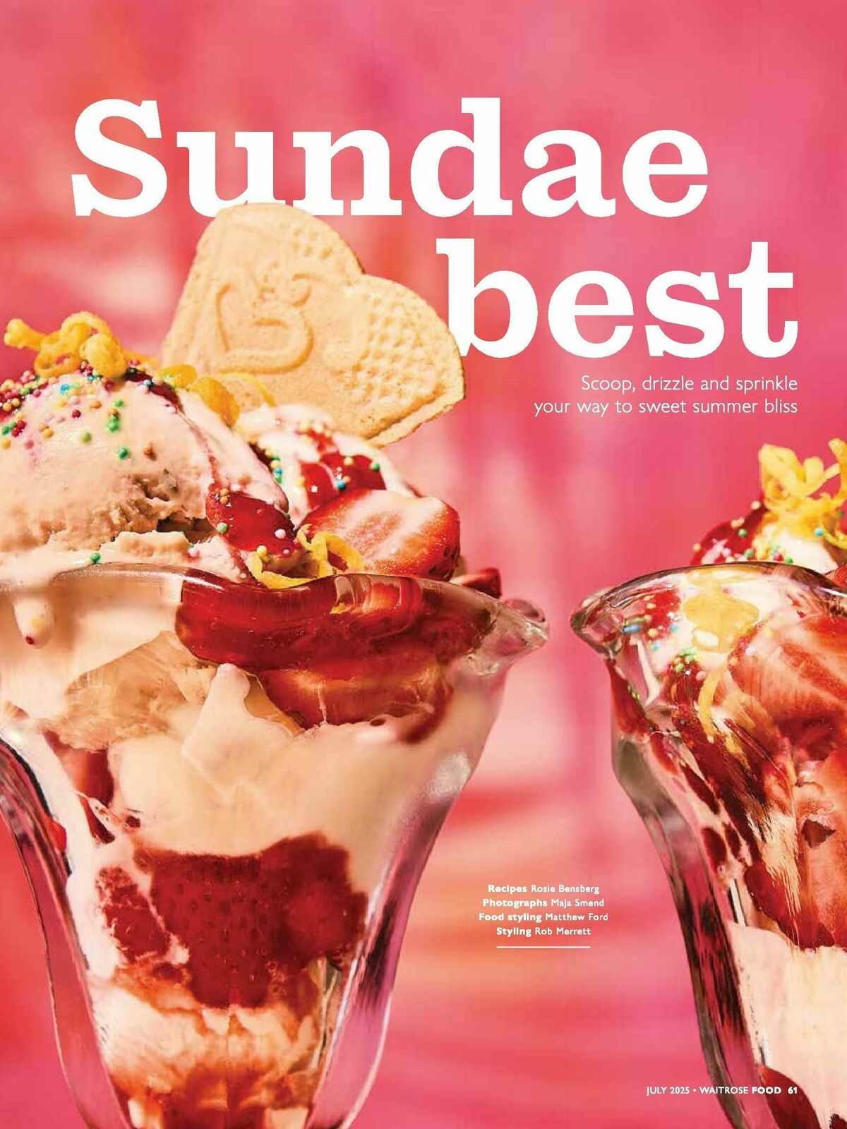 Waitrose Magazine July Offers from 1 July