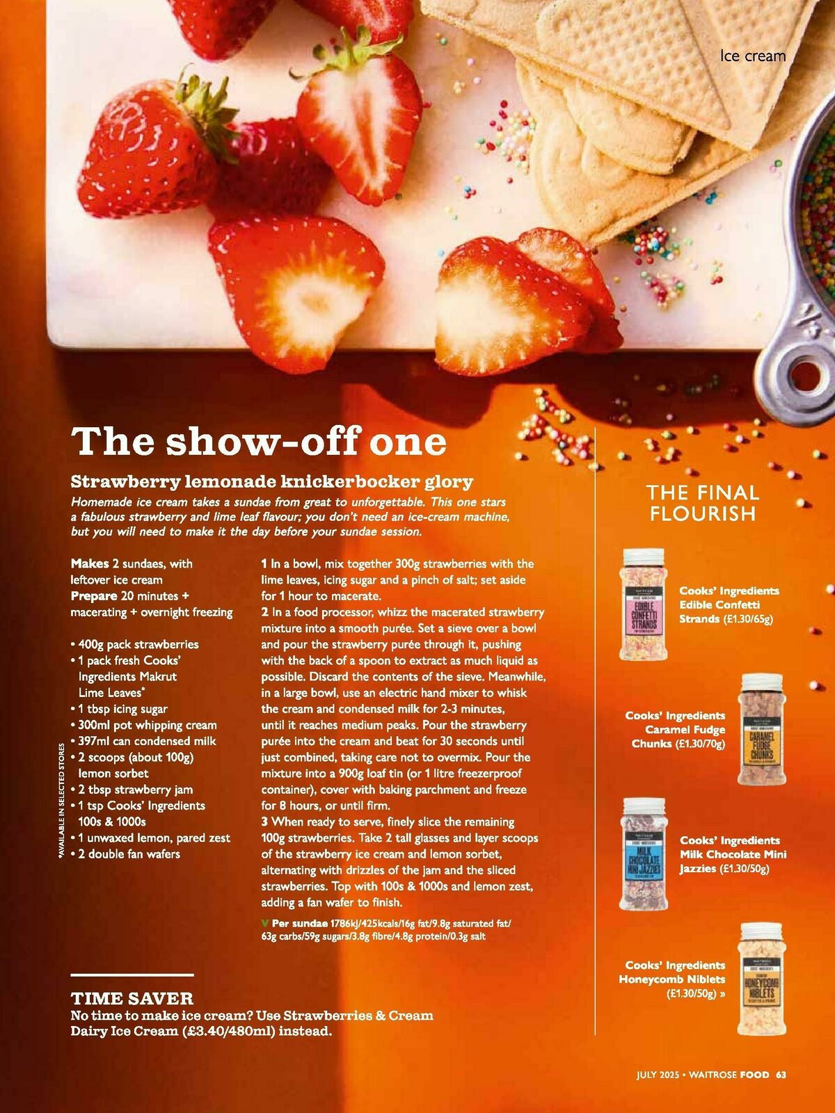 Waitrose Magazine July Offers from 1 July