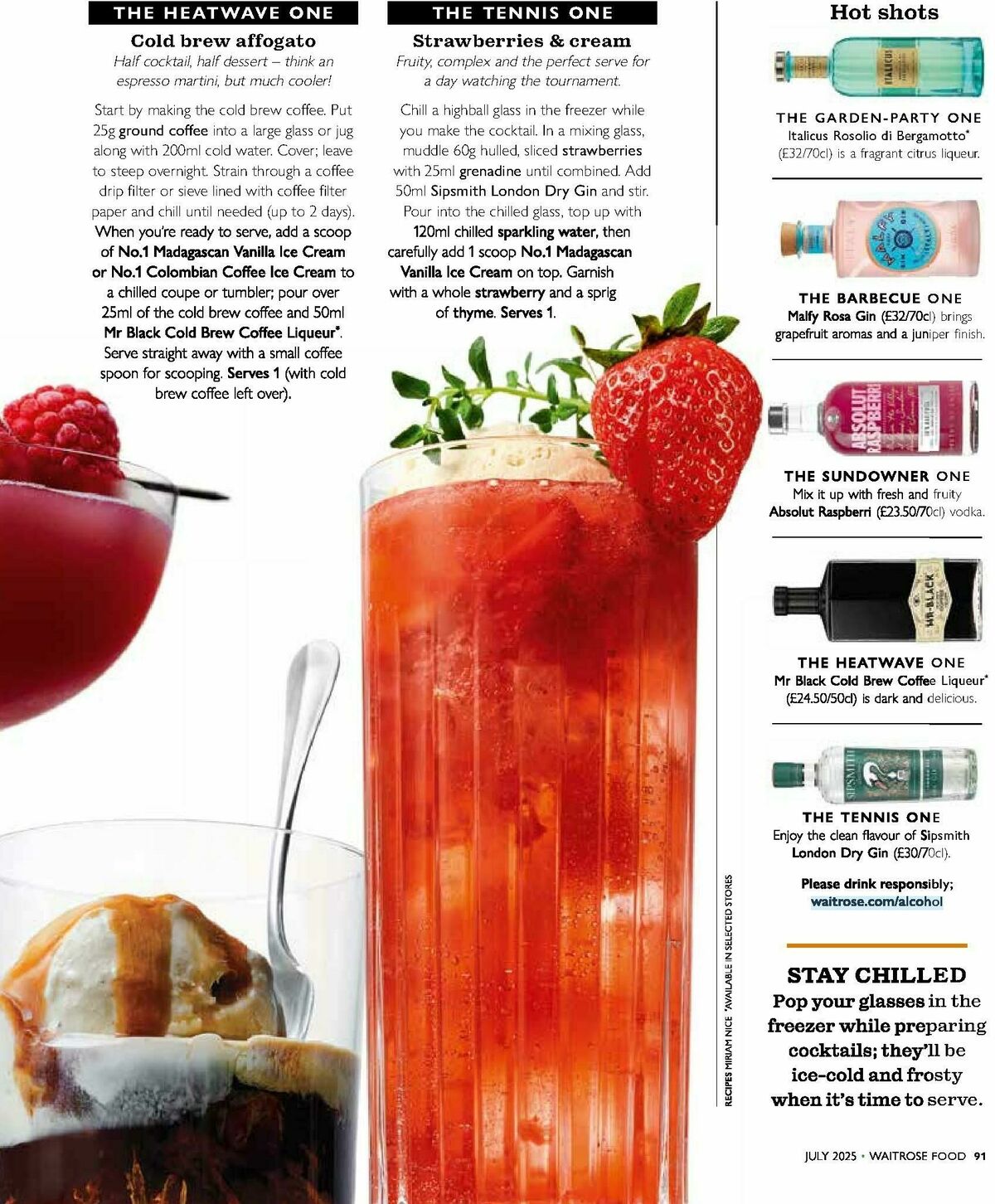 Waitrose Magazine July Offers from 1 July