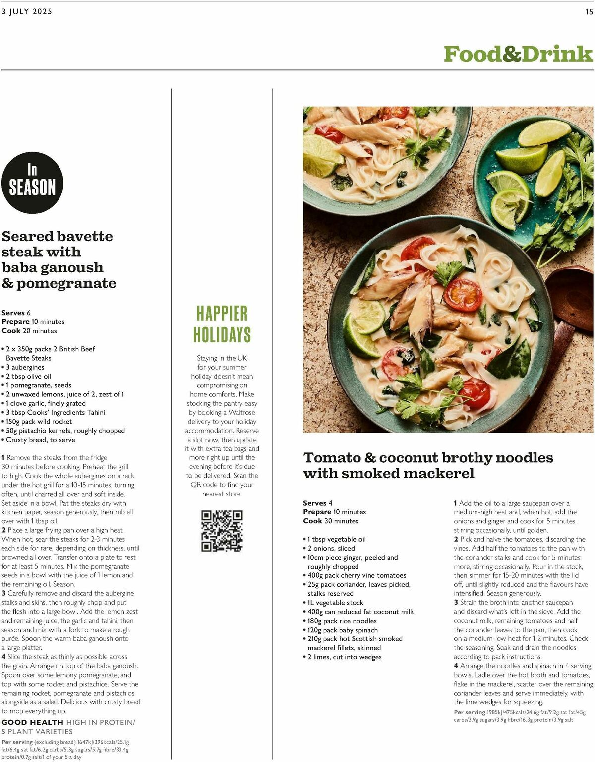 Waitrose Offers from 3 July