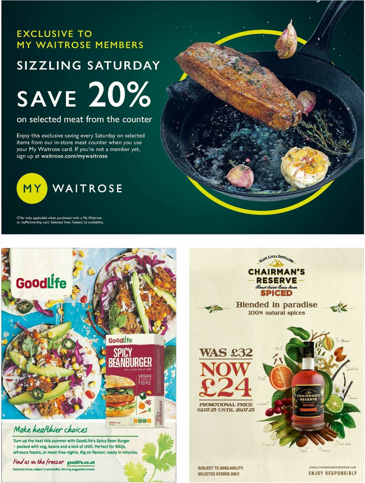 Waitrose Offers from 3 July