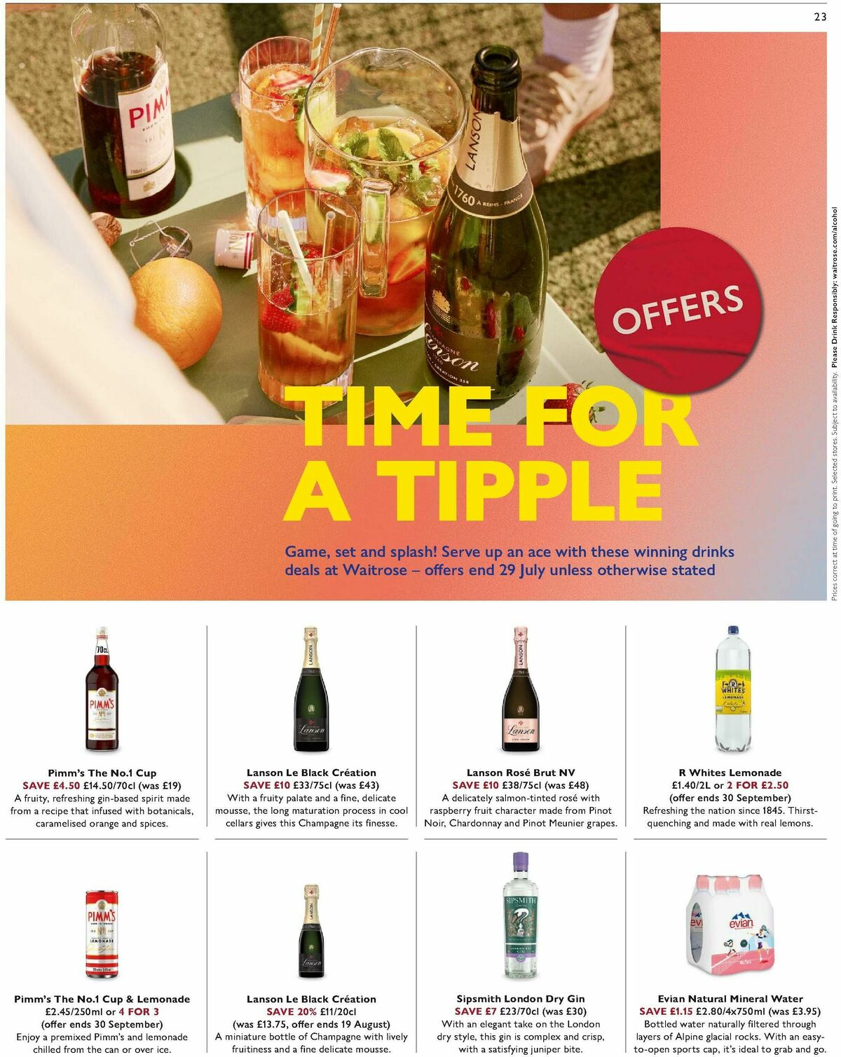 Waitrose Offers from 3 July