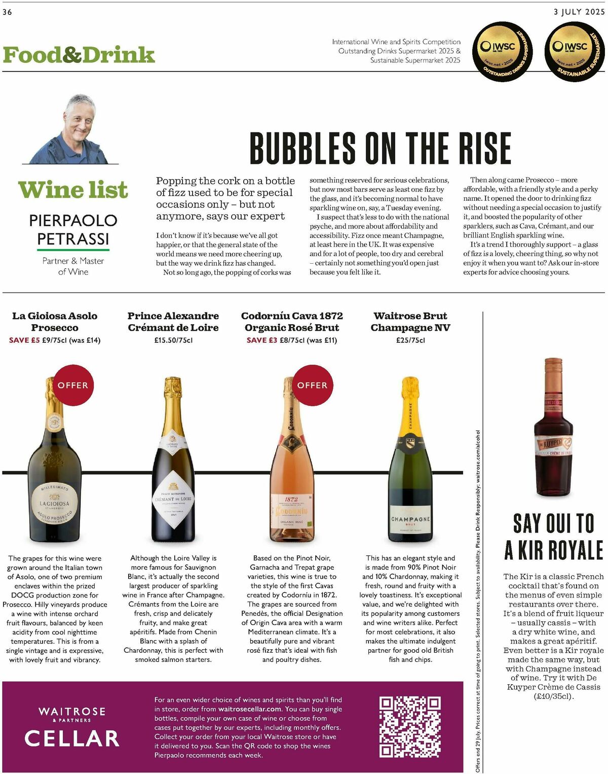 Waitrose Offers from 3 July