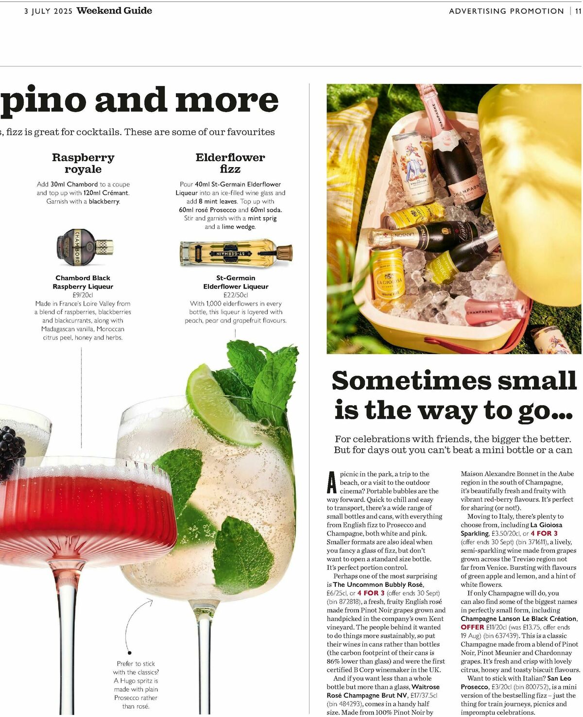 Waitrose Offers from 3 July