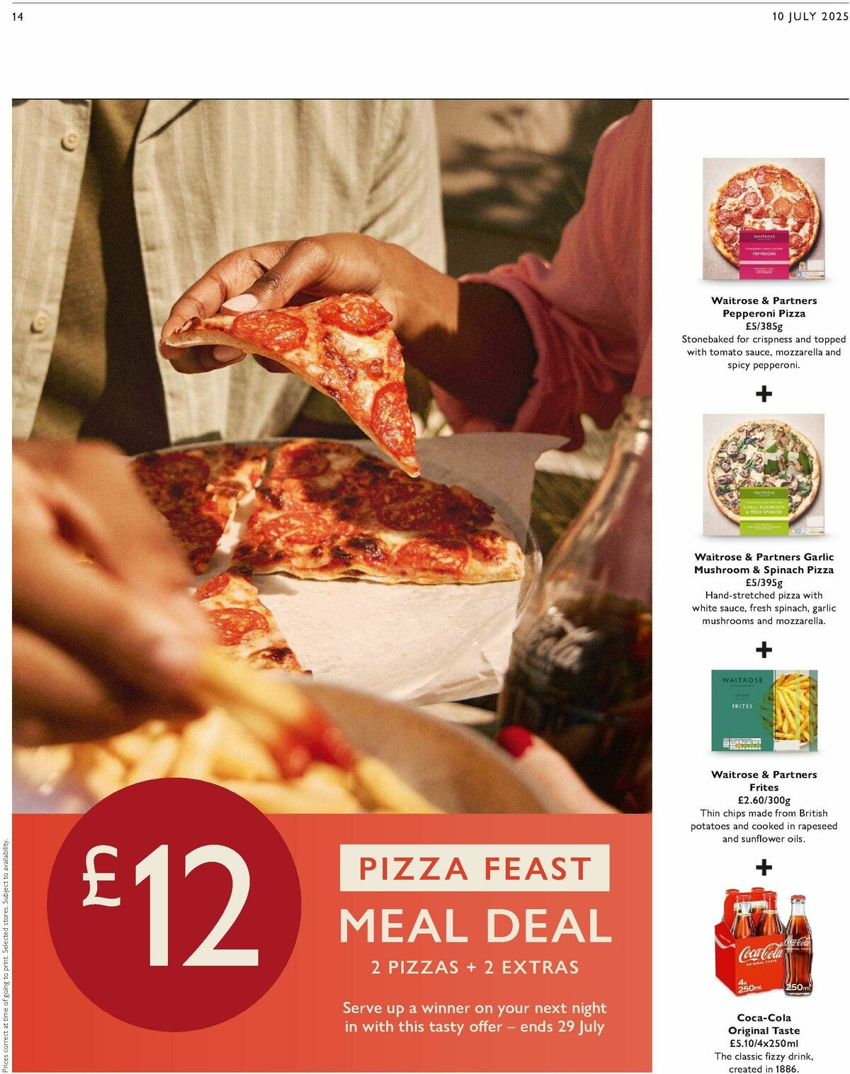 Waitrose Offers from 10 July