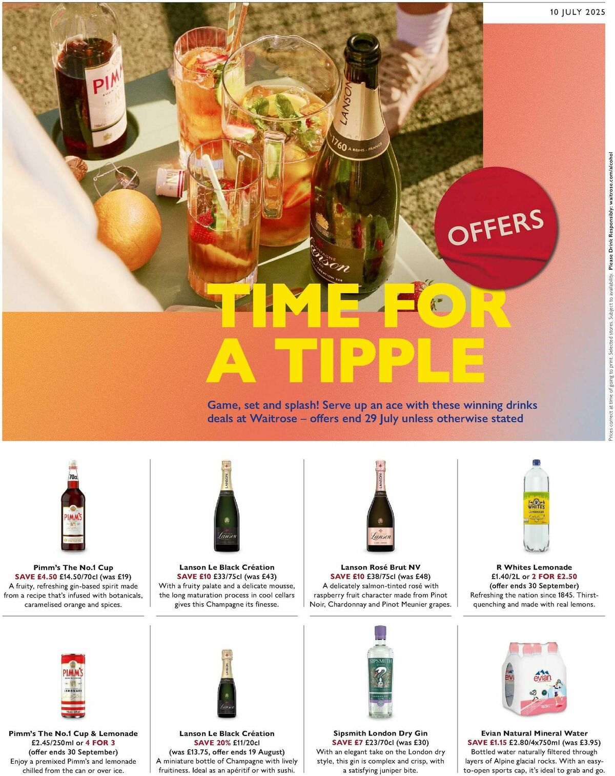 Waitrose Offers from 10 July