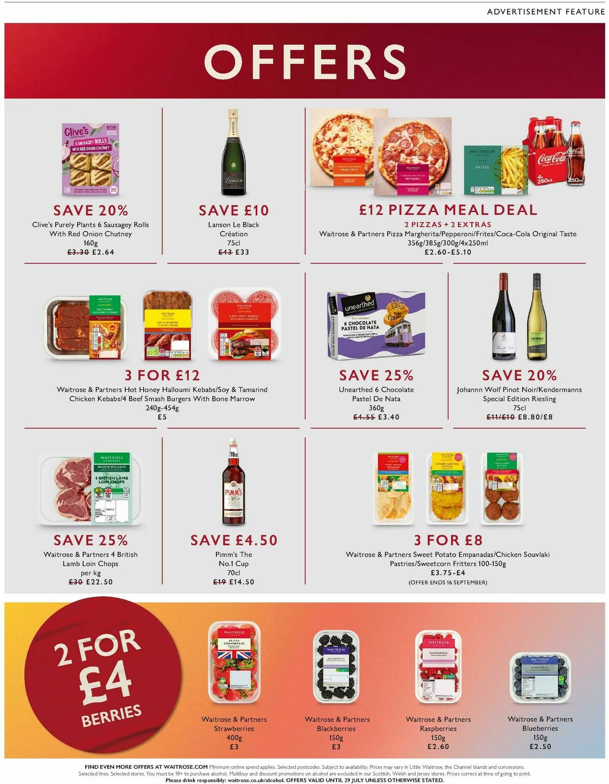 Waitrose Offers from 10 July
