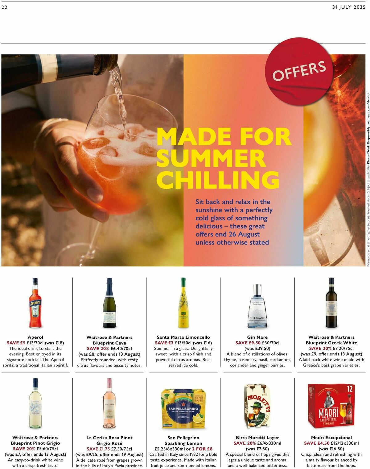Waitrose Offers from 31 July