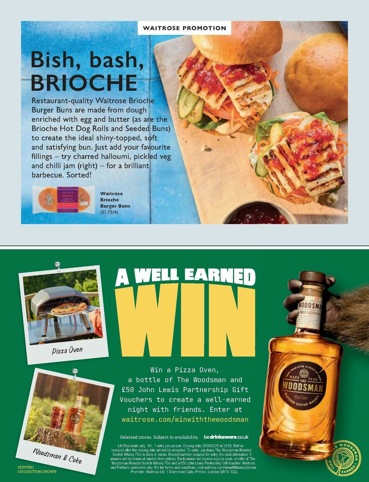 Waitrose Food Magazine August Offers from 1 August