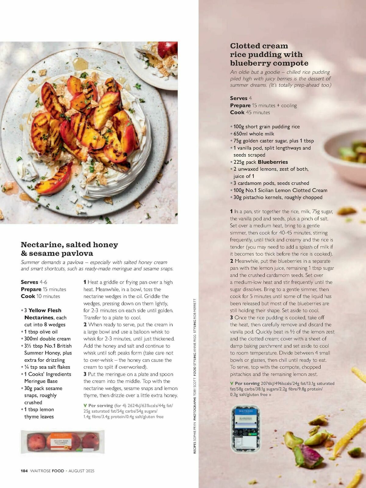Waitrose Food Magazine August Offers from 1 August