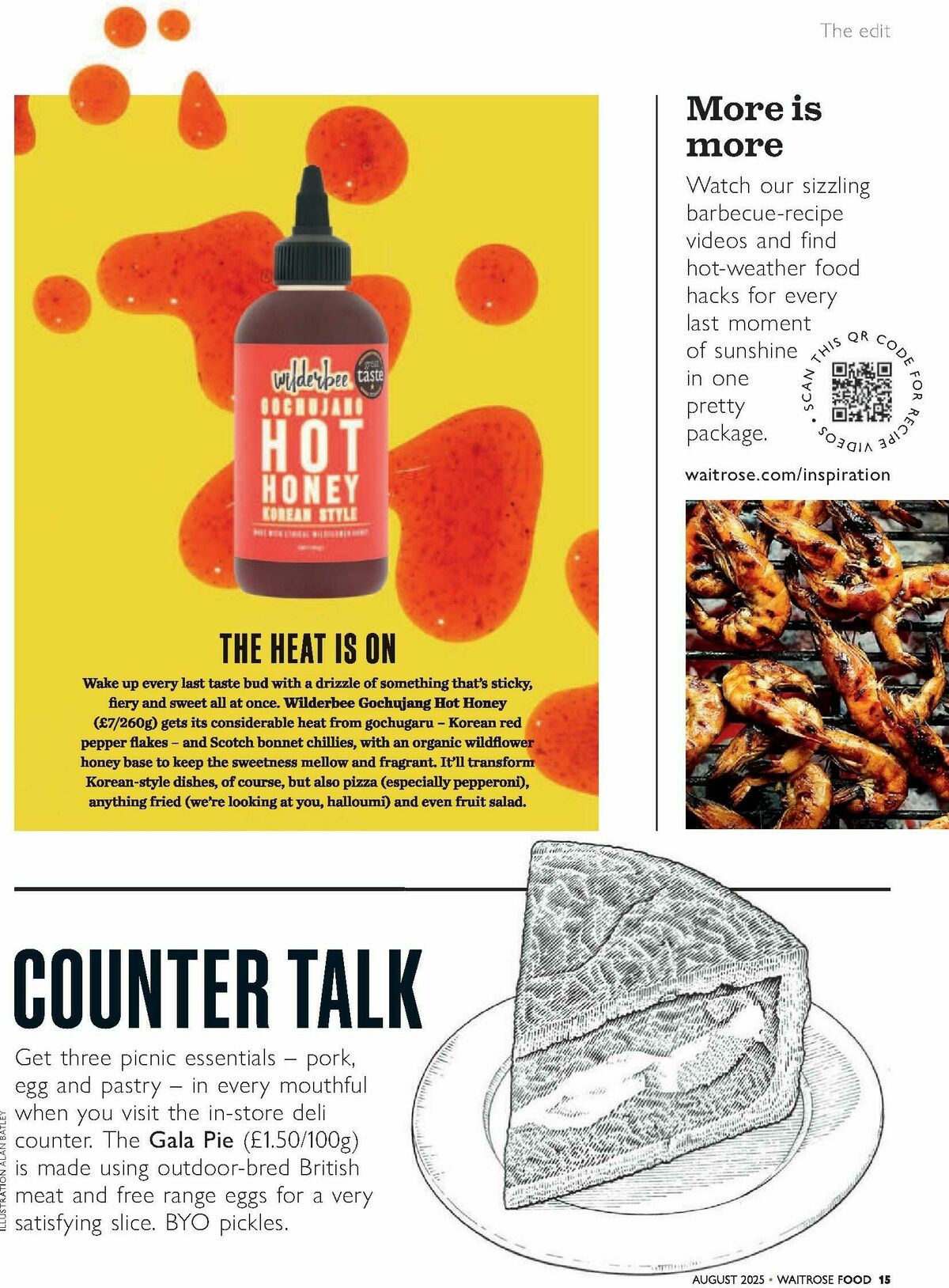 Waitrose Food Magazine August Offers from 1 August