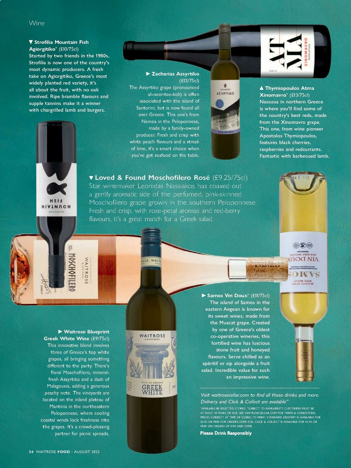 Waitrose Food Magazine August Offers from 1 August