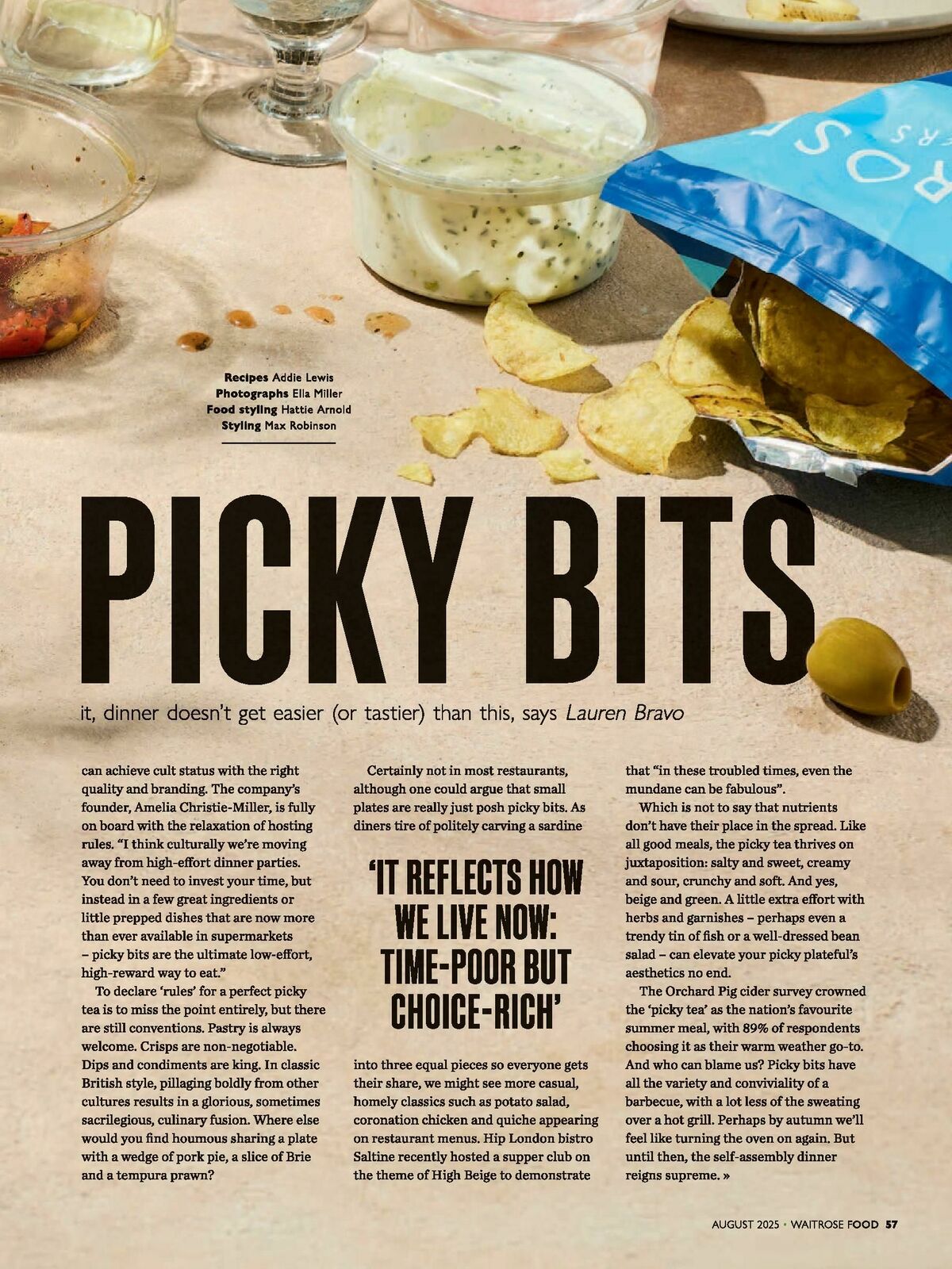 Waitrose Food Magazine August Offers from 1 August