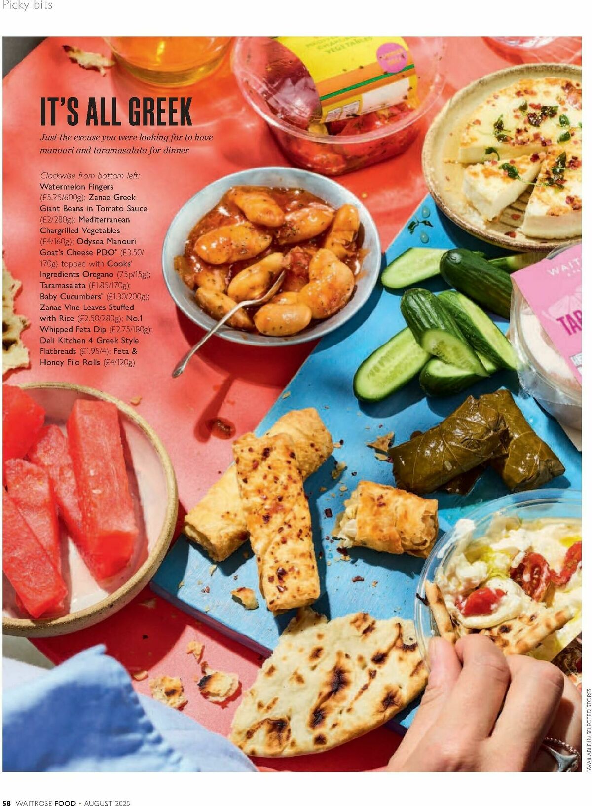 Waitrose Food Magazine August Offers from 1 August