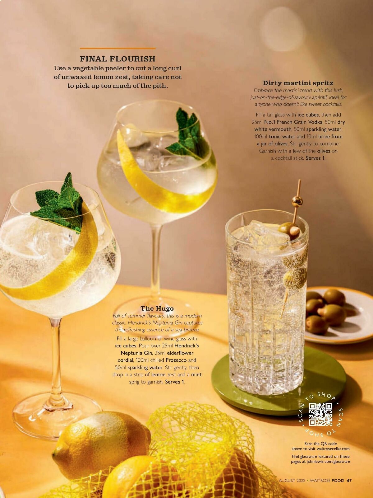 Waitrose Food Magazine August Offers from 1 August