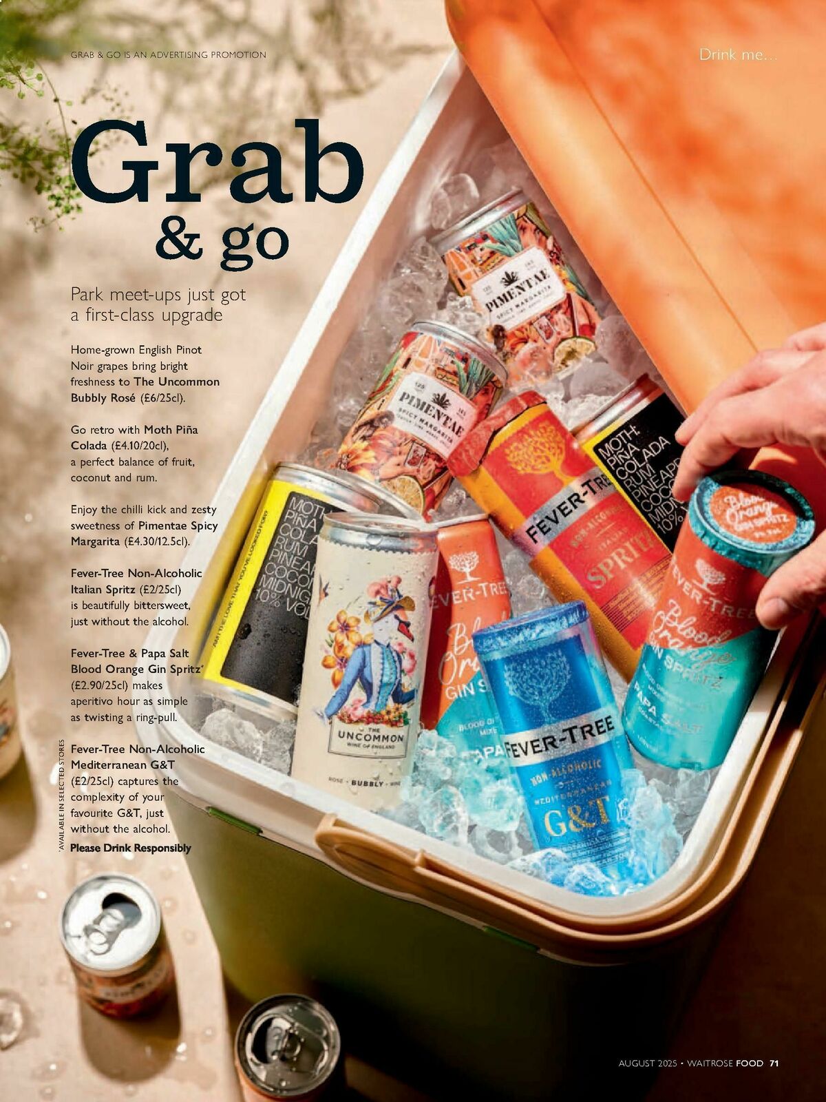 Waitrose Food Magazine August Offers from 1 August