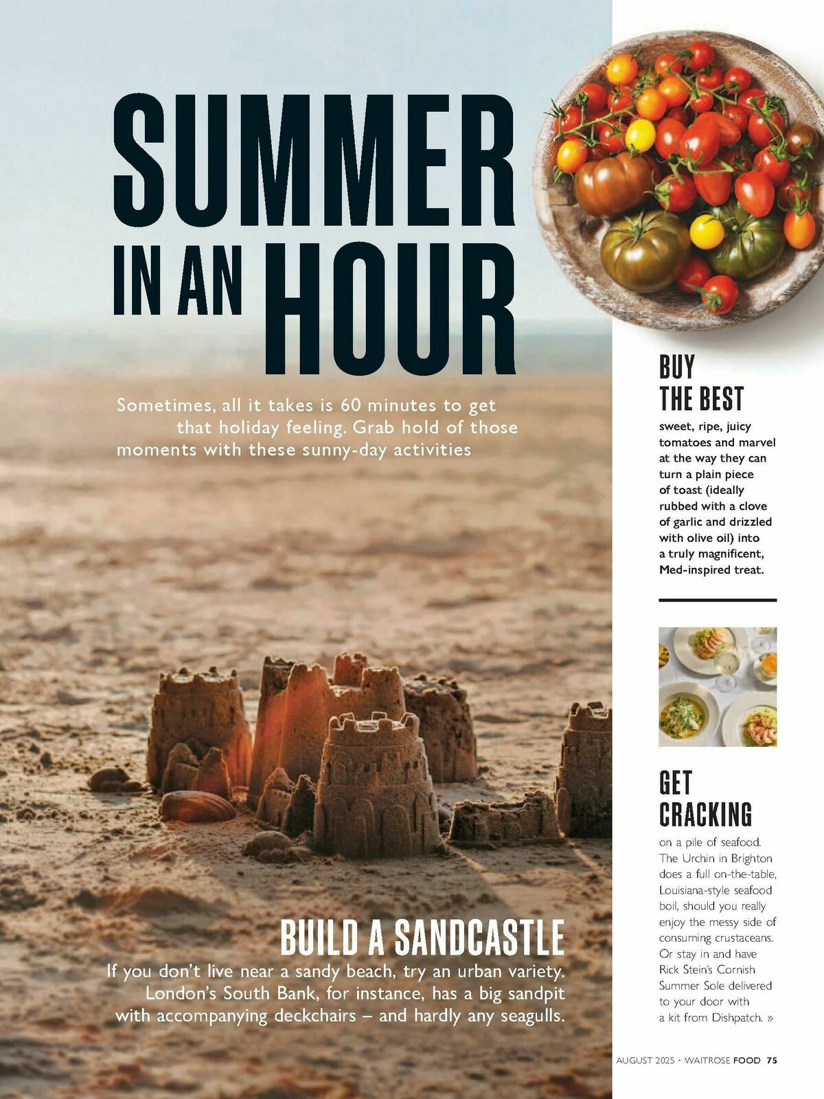 Waitrose Food Magazine August Offers from 1 August