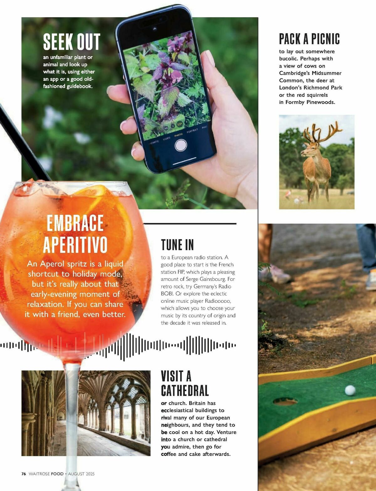 Waitrose Food Magazine August Offers from 1 August