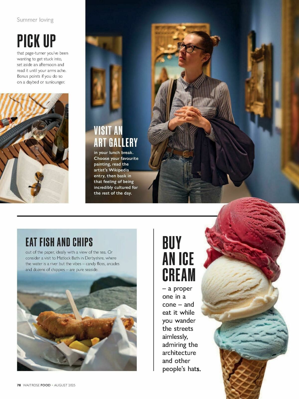 Waitrose Food Magazine August Offers from 1 August