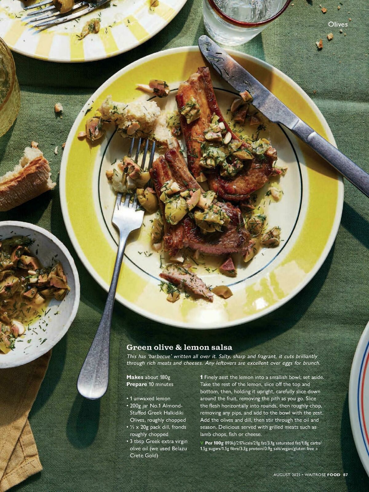 Waitrose Food Magazine August Offers from 1 August