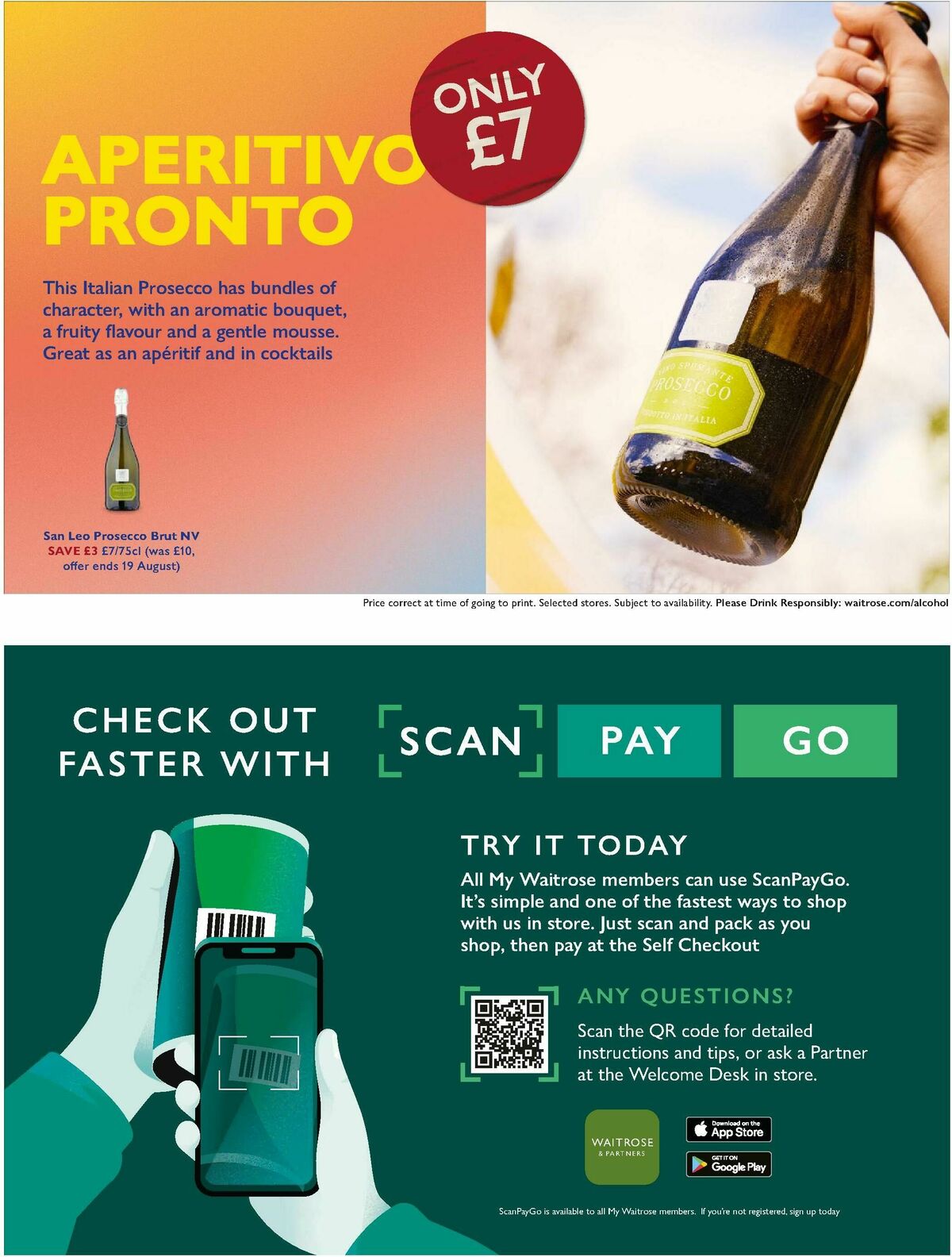 Waitrose Offers from 7 August