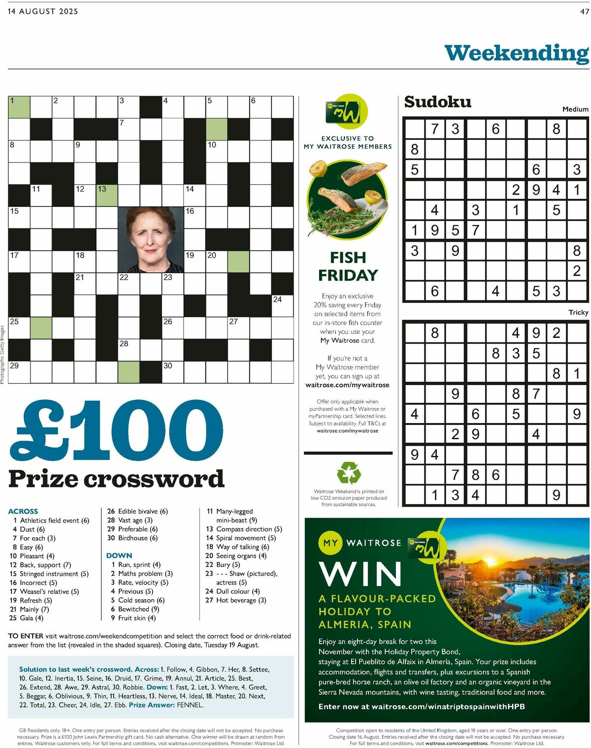 Waitrose Offers from 14 August