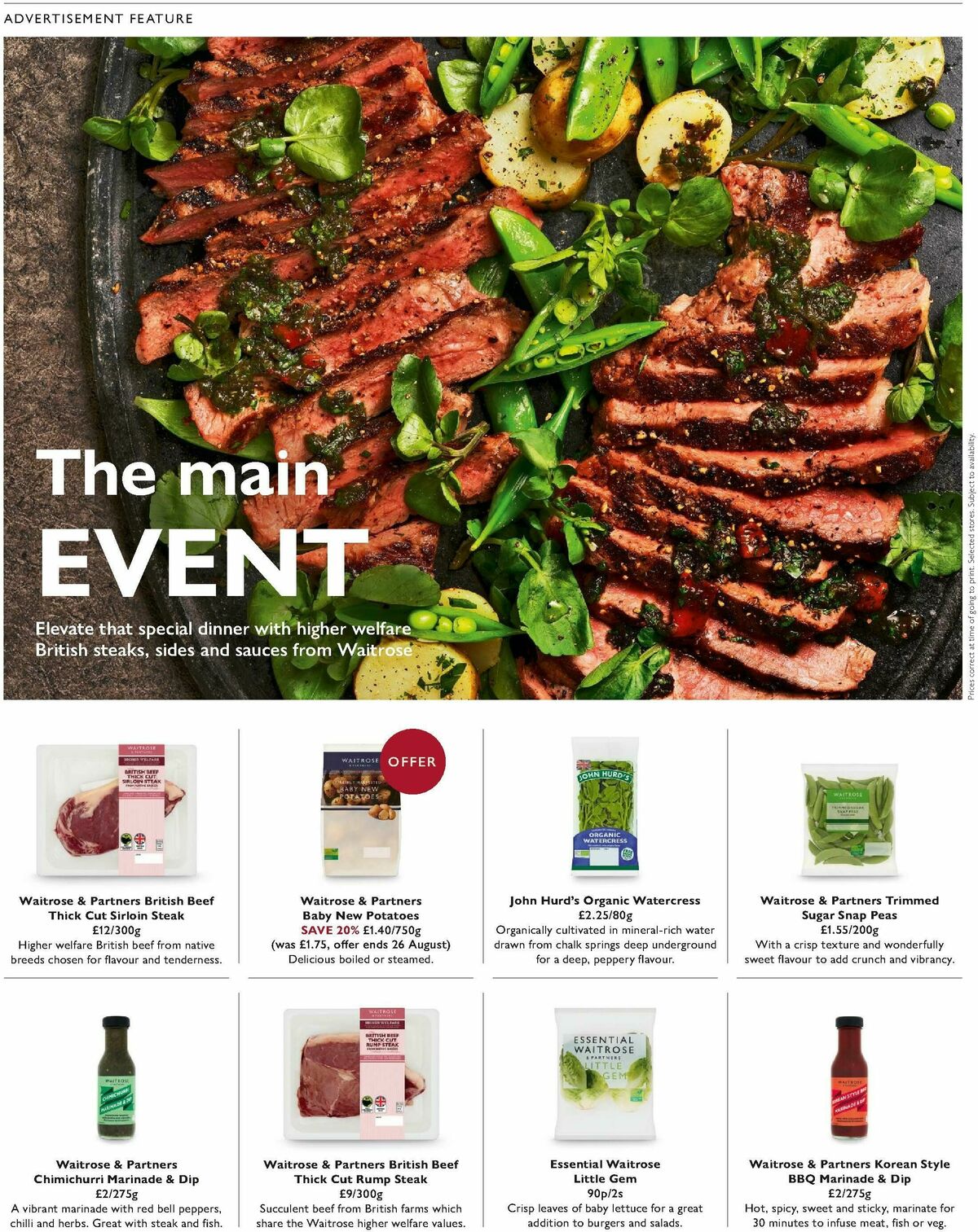 Waitrose Offers from 21 August
