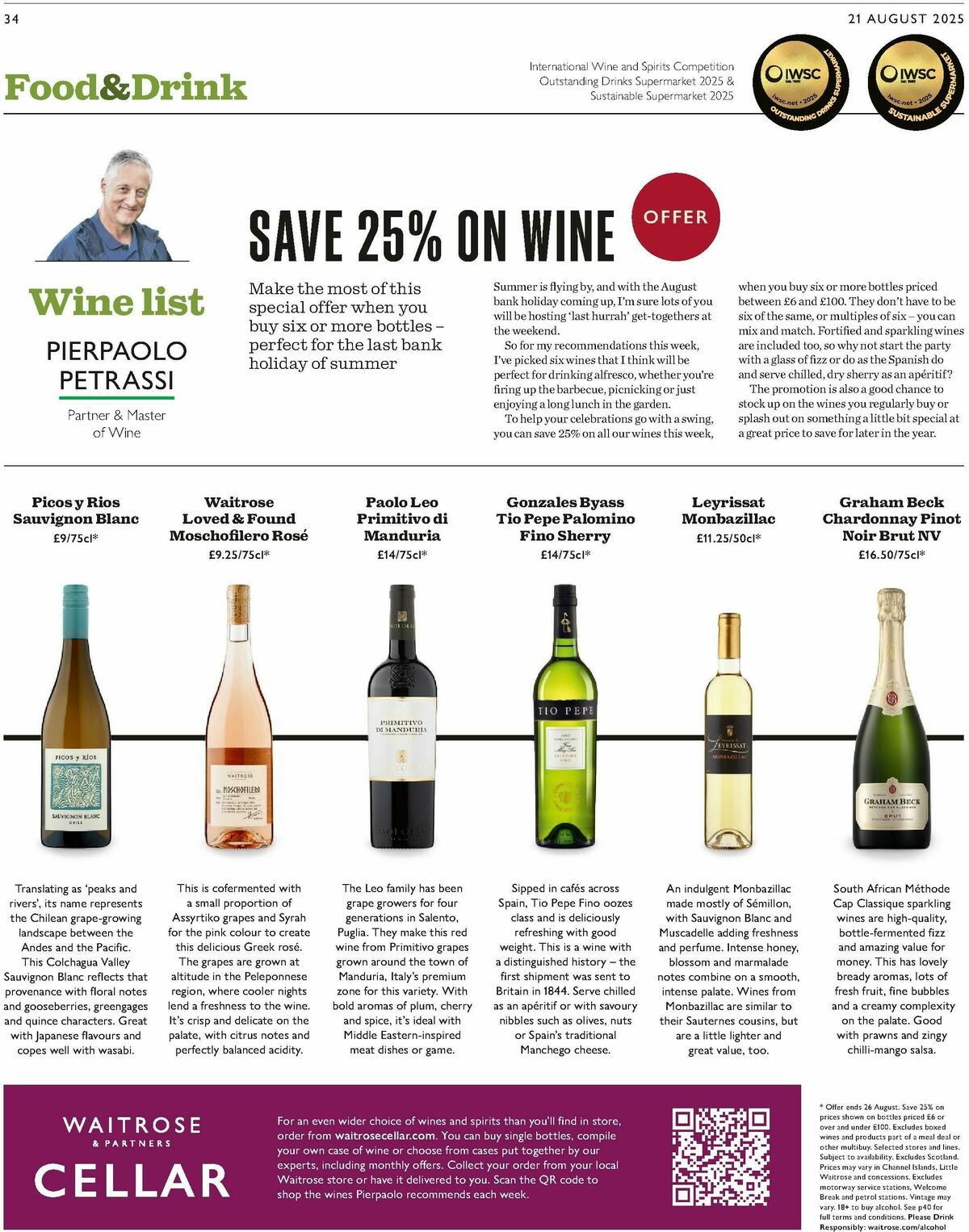 Waitrose Offers from 21 August