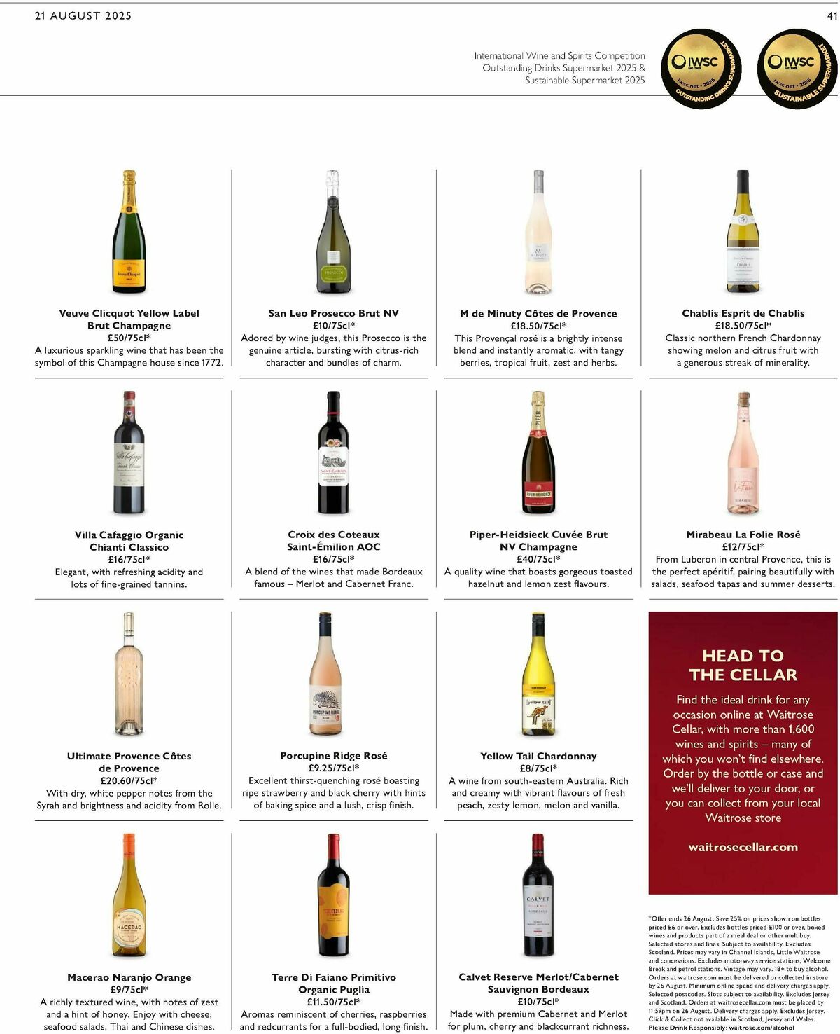 Waitrose Offers from 21 August